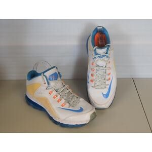 Nike Swingman 360 Pregame TR Sneakers White, Blue And Orange Size 8.5 638072-100